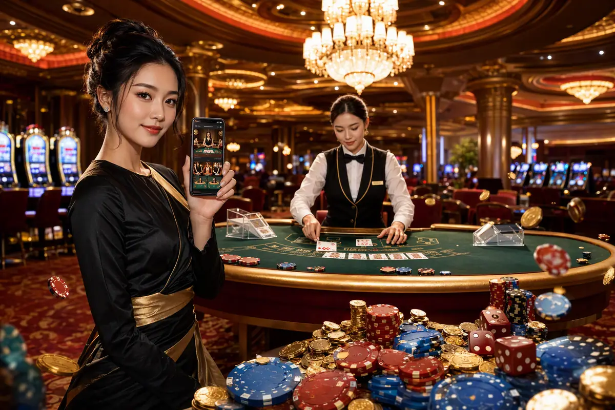gangbet baccarat langsung suasana kasino